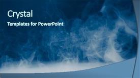  Presentation with fog - PPT layouts featuring smoke background and dense fog background and a navy blue colored foreground