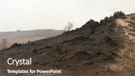  Presentation with wild fire - Beautiful presentation featuring smoke car truck - 10-22-2007 irvine california arson set backdrop and a  colored foreground