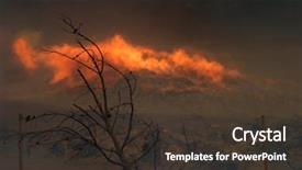  Presentation with wild fire - Amazing PPT theme having smoke car truck - 10-22-2007 irvine california arson set backdrop and a tawny brown colored foreground