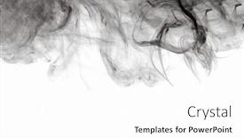  Presentation with smoke - Slide deck enhanced with smoke-cut-on-the-white and a  colored foreground