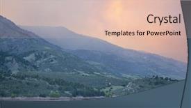  Presentation with wildfire - Colorful slide deck enhanced with smoke from high park wildfire backdrop and a lemonade colored foreground