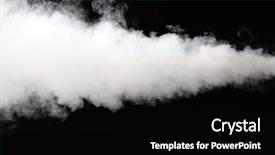  Presentation with stream - Slides enhanced with running - side view of dotted pointer background and a coral colored foreground