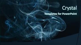  Presentation with black teachers - Cool new PPT theme with smoke on the black background backdrop and a navy blue colored foreground
