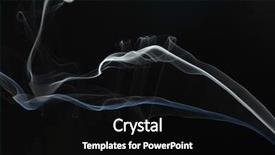  Presentation with smoke - Audience pleasing PPT theme consisting of smoke on the black background backdrop and a black colored foreground