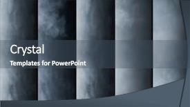  Presentation with shapes - Cool new PPT theme with smoke texture collection different shapes backdrop and a  colored foreground