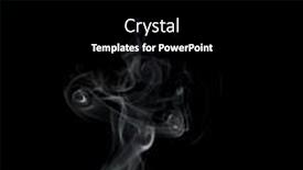  Presentation with smoke font - Colorful slides enhanced with smoke backdrop and a black colored foreground