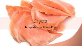  Presentation with salmon fish - 