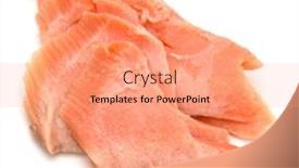  Presentation with salmon fish - 