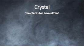  Presentation with black abstract - Audience pleasing slide set consisting of smoking - abstract smoke texture over black backdrop and a dark gray colored foreground