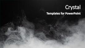  Presentation with black couples and children - Slides enhanced with smoking - dense smoke on black background background and a black colored foreground