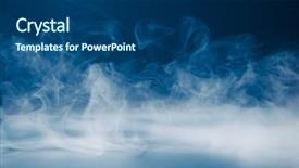  Presentation with fog - PPT theme enhanced with smoking - smoke background and dense fog background and a ocean colored foreground