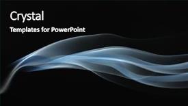  Presentation with black hvac - Colorful presentation enhanced with smoking - smoke on black background backdrop and a black colored foreground