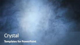  Presentation with smoke - Theme enhanced with smoking - smoke over black background background and a teal colored foreground