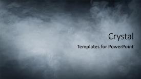  Presentation with smoke - PPT layouts enhanced with smoking - smoke over black background background and a light gray colored foreground