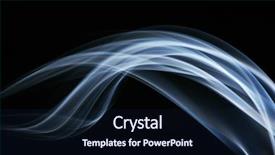  Presentation with cigar - Audience pleasing presentation consisting of smoldering cigar - smoke backdrop and a navy blue colored foreground