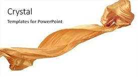  Presentation with satin - Beautiful PPT layouts featuring smooth elegant golden satin isolated backdrop and a  colored foreground