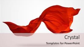  Presentation with elegant - PPT theme with smooth elegant red cloth separated background and a lemonade colored foreground