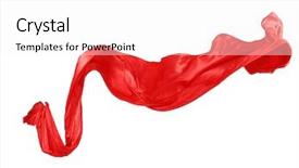  Presentation with satin - Theme enhanced with smooth elegant red satin isolated background and a white colored foreground