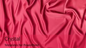  Presentation with satin - PPT layouts enhanced with smooth elegant red silk background and a red colored foreground