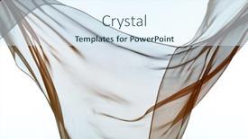  Presentation with elegant - Amazing theme having smooth-elegant-transparent-cloth-separated backdrop and a sky blue colored foreground