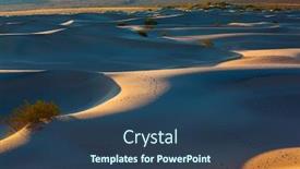  Presentation with sand dunes - PPT theme having smooth slopes of sand dunes deep morning shadows between the dunes early morning in mesquite flat sand dunes california background and a ocean colored foreground