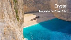  Presentation with zakynthos - Beautiful slide set featuring smugglers - amazing beach navagio in zakynthos backdrop and a  colored foreground