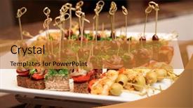  Presentation with banquet - Slide deck enhanced with orthodox church in suzdal suzdal background and a gray colored foreground.