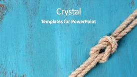  Presentation with marine - Presentation theme featuring snails beach - marine knot on wooden background background and a teal colored foreground