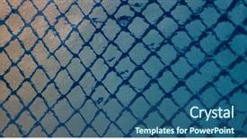  Presentation with skin - Colorful PPT theme enhanced with snake skin abstract background texture backdrop and a ocean colored foreground