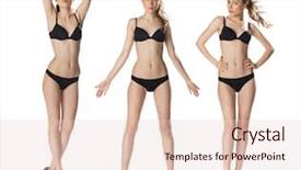  Presentation with black women - Beautiful presentation theme featuring snap models full length portrait backdrop and a lemonade colored foreground