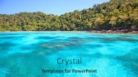  Presentation with thailand - Amazing presentation design having snorkeling point with beautiful coralscape at surin national park phuket thailand backdrop and a cyan colored foreground