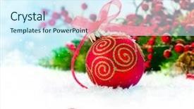  Presentation with design christmas holiday - Slides consisting of snowflakes new year art design background and a cool aqua colored foreground