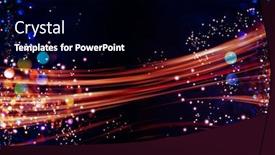  Presentation with snow tree - Cool new presentation with snow covered christmas tree with multi colored lights at night backdrop and a black colored foreground