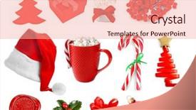  Presentation with white christmas - Presentation design with snow globe gifts - big set of different christmas background and a  colored foreground