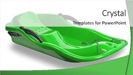  Presentation with white snow - Audience pleasing slides consisting of snow on white backgroud backdrop and a white colored foreground