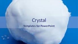  Presentation with snowball - Beautiful PPT theme featuring snowball on a blue background backdrop and a sky blue colored foreground