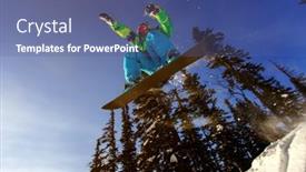  Presentation with deep blue - 