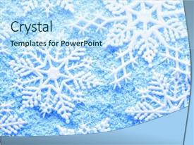 Snowflake Introduction.ppt Snowflake In Snow PPT template 11 | CrystalGraphics