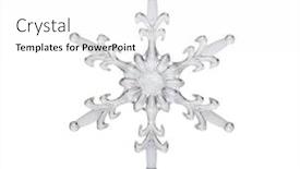  Presentation with snowflakes - Audience pleasing slides consisting of snow flake borders - snowflakes backdrop and a white colored foreground