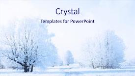  Presentation with rural road - Colorful PPT layouts enhanced with snowy landscape - winter rural road backdrop and a sky blue colored foreground