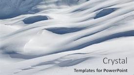  Presentation with deep - Slide deck having snowy-mountains-landscape-bright-untouched background and a light gray colored foreground