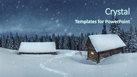  Presentation with house forest - Audience pleasing slide deck consisting of motorcycles and motorbikes in the streets of italian cities backdrop and a gray colored foreground