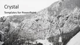  Presentation with monuments historiques france - Audience pleasing theme consisting of snowy peak in aspe valley backdrop and a  colored foreground