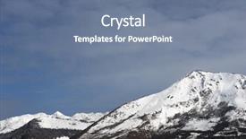  Presentation with wedding france - Beautiful theme featuring snowy peak in aspe valley backdrop and a  colored foreground