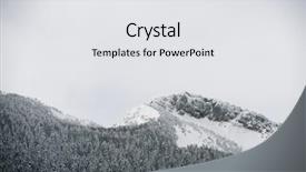  Presentation with wedding france - Theme having snowy peak in aspe valley background and a  colored foreground