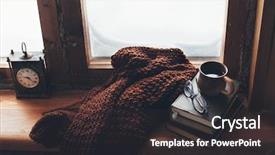  Presentation with wine book cheese - Audience pleasing PPT layouts consisting of snowy weather at home quiet backdrop and a dark gray colored foreground