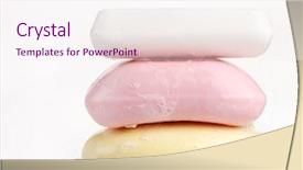  Presentation with soap - Theme enhanced with soap bar background and a sky blue colored foreground