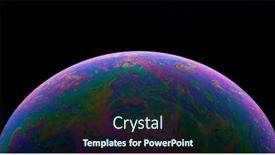  Presentation with abstract close up soap bubble - Colorful theme enhanced with soap-bubble-isolated-on-black backdrop and a wine colored foreground