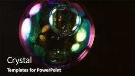  Presentation with soap - Presentation theme enhanced with soap-bubbles background and a black colored foreground