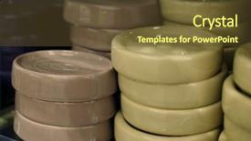  Presentation with soap - Amazing theme having soap dish in the store backdrop and a tawny brown colored foreground